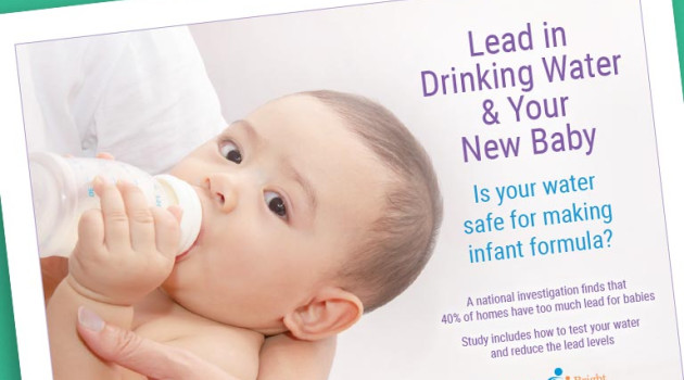 Lead in Drinking Water & Your New Baby