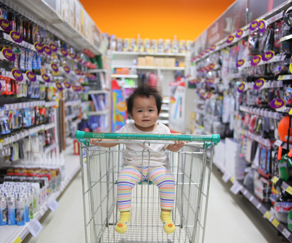 Baby in Cart