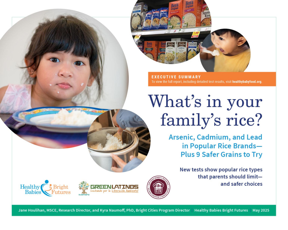 Cover page of the rice report executive summary